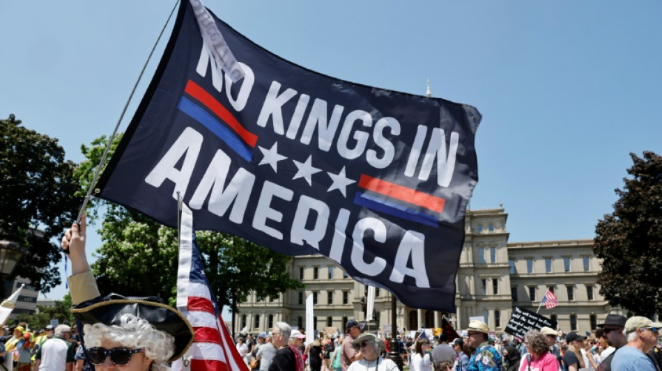 Anti-Trump protesters rally across US ahead of military parade