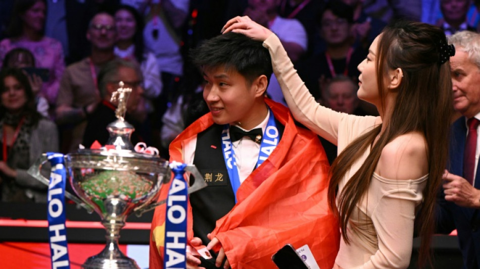 'Shared dream': China celebrates Zhao's world snooker breakthrough