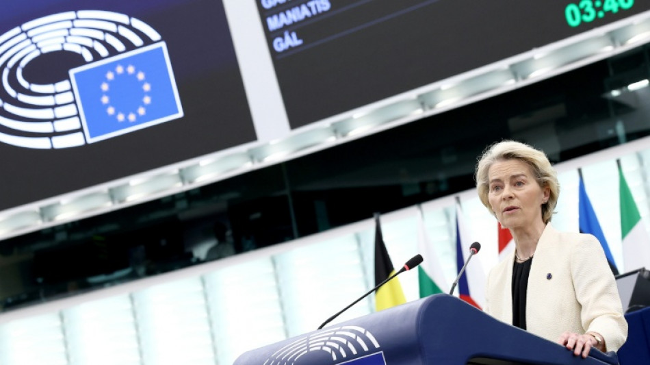Mise en cause, von der Leyen d&eacute;nonce les "vieilles recettes des extr&eacute;mistes"