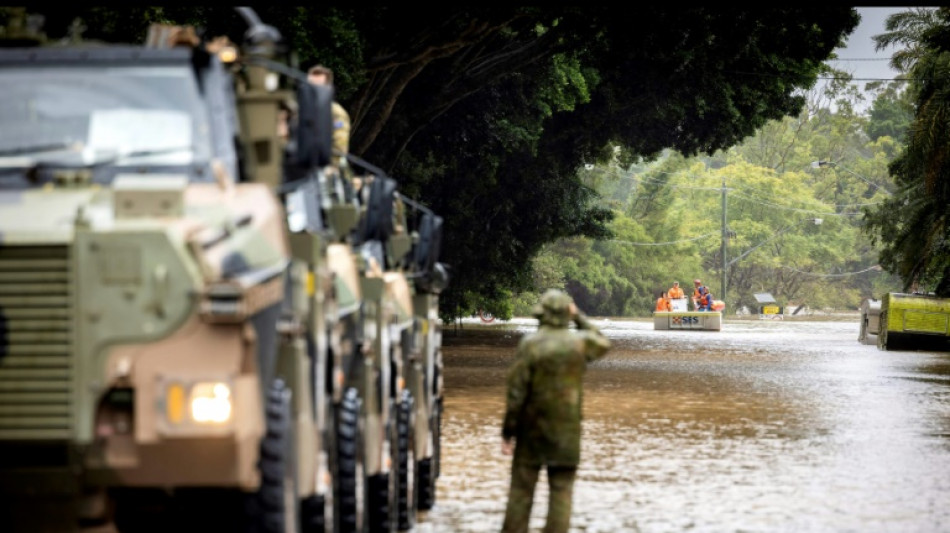 L'est de l'Australie &agrave; nouveau frapp&eacute; par des inondations