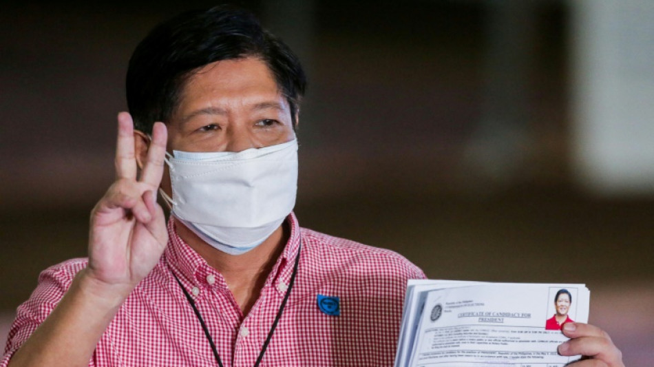 Marcos Jr, fils du dictateur philippin, en lice pour succ&eacute;der &agrave; Duterte
