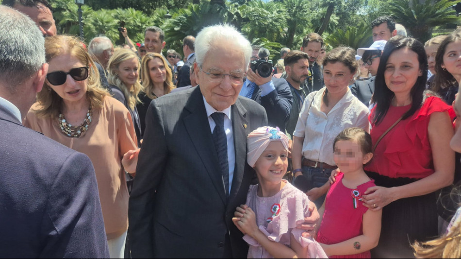 Sofia, dopo Sinner agli Internazionali l'abbraccio con Mattarella