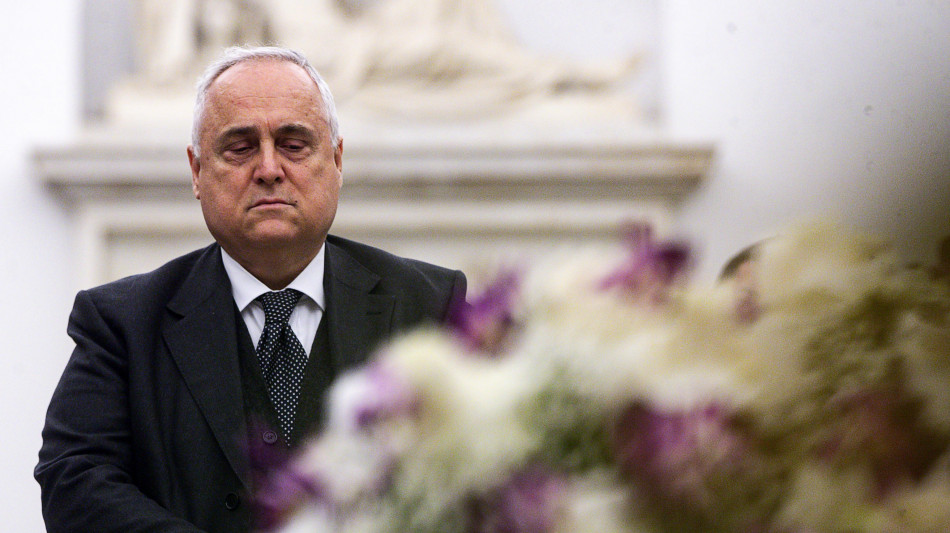 Lotito 'continueremo a custodire i valori di Papa Francesco'