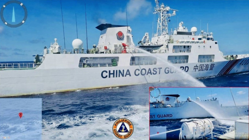 Philippines accuses China Coast Guard of firing water cannon at its boats