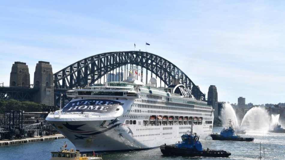 Les paquebots de croisi&egrave;re de retour en Australie apr&egrave;s plus de deux ans