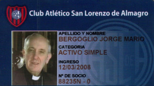 El club de f&uacute;tbol San Lorenzo despide al papa, su hincha m&aacute;s c&eacute;lebre