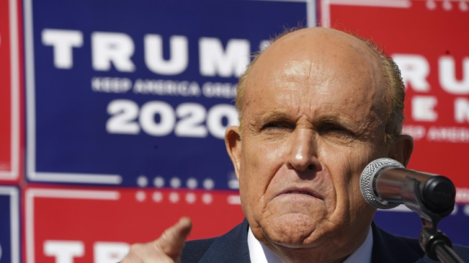 Rudy Giuliani, l'ancien "maire de l'Am&eacute;rique" d&eacute;sormais en disgr&acirc;ce