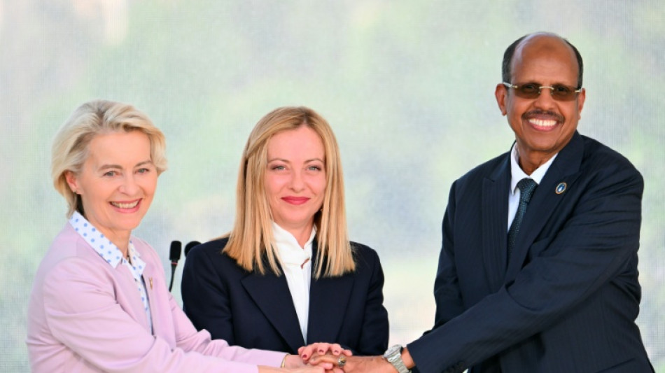 Meloni stellt Plan zur St&auml;rkung der afrikanischen Wirtschaft vor