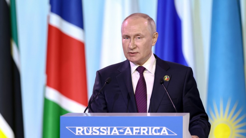 R&uacute;ssia e &Aacute;frica v&atilde;o trabalhar por mundo 'multipolar', diz Putin