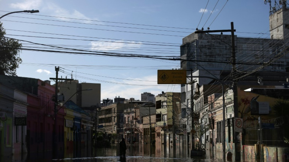 Retirada parcial del agua muestra estragos en sur de Brasil, que recibir&aacute; ayuda de BRICS
