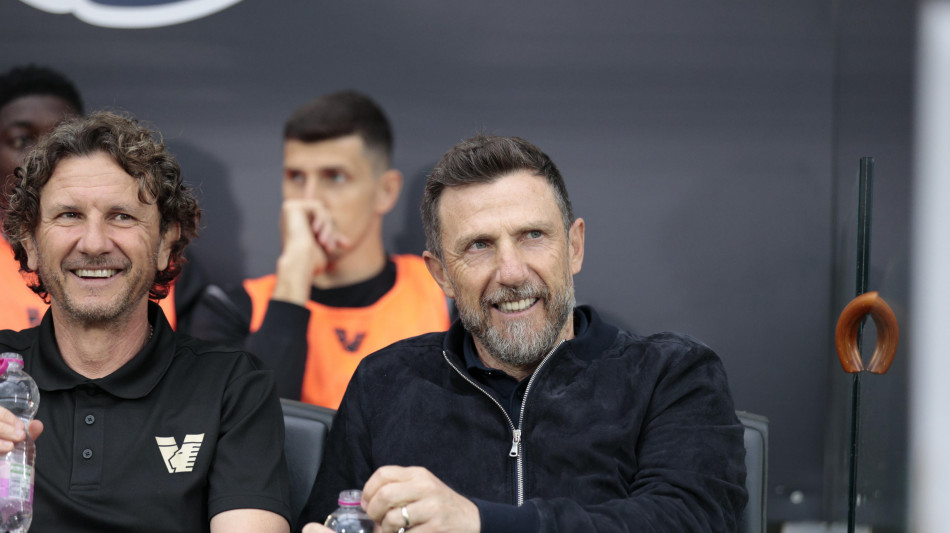 Calcio: Di Francesco, "ok vittoria ma testa gi&agrave; a Cagliari"