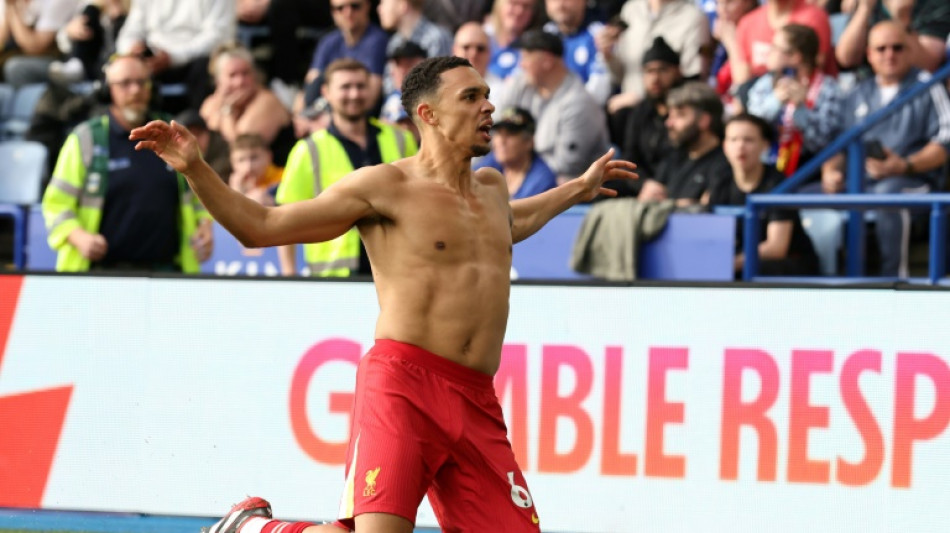 Alexander-Arnold fires Liverpool to brink of title, Leicester relegated