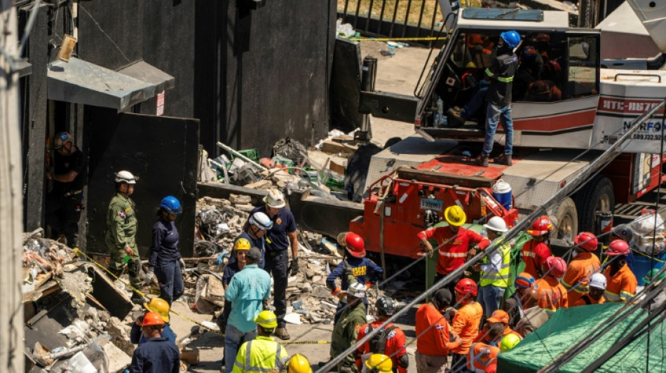République dominicaine: le bilan de l'effondrement du toit d'une discothèque passe à 79 morts