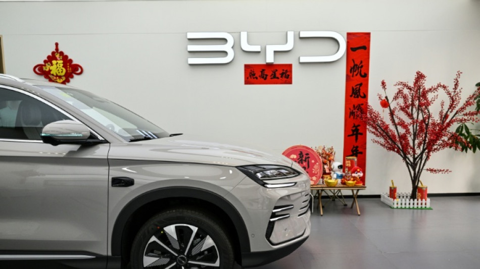 Bourse: l'action BYD d&eacute;colle apr&egrave;s la r&eacute;v&eacute;lation de son syst&egrave;me de charge ultra-rapide