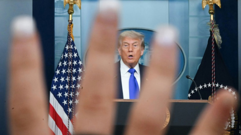 Trump &eacute;reinte les m&eacute;dias apr&egrave;s les frappes am&eacute;ricaines en Iran