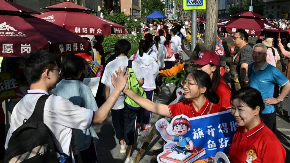 Millions sit China's high-stakes university entrance exam