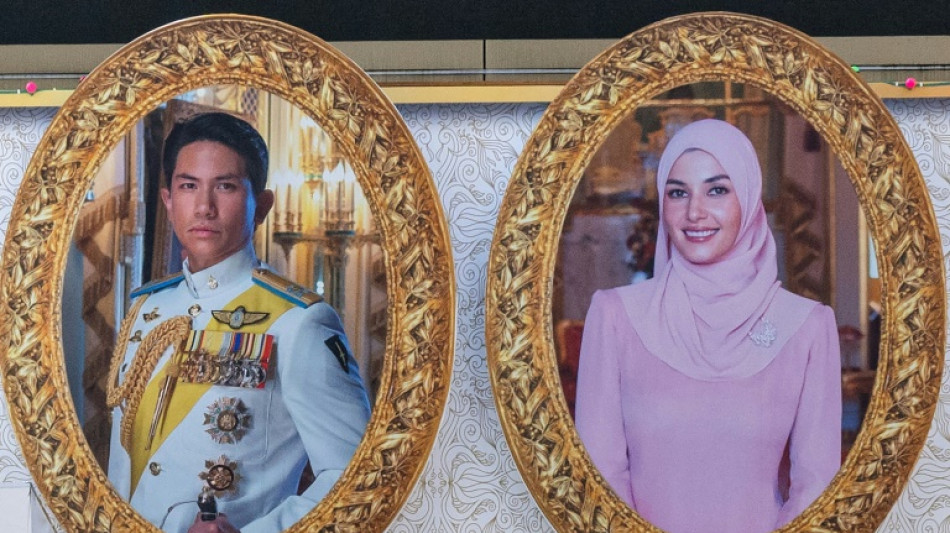 H&ouml;hepunkt der Hochzeitsfeierlichkeiten f&uuml;r Prinz Mateen im Sultanat Brunei