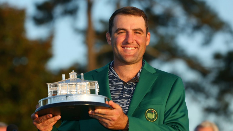 Golf: Sacre Majeur pour Scheffler, sacr&eacute; retour pour Woods &agrave; Augusta