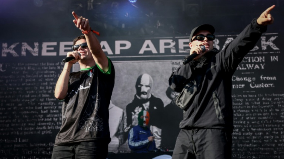 Para o grupo de rap Kneecap, o apoio à Palestina cresceu'