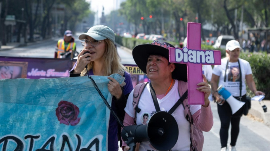Des centaines de Mexicaines manifestent contre les violences faites aux femmes