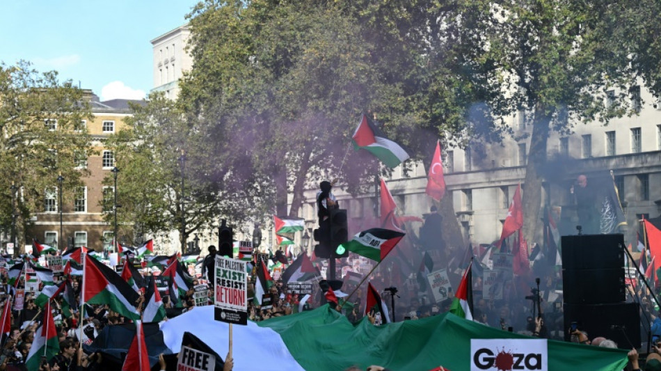 Thousands rally in UK cities in solidarity with Palestinians