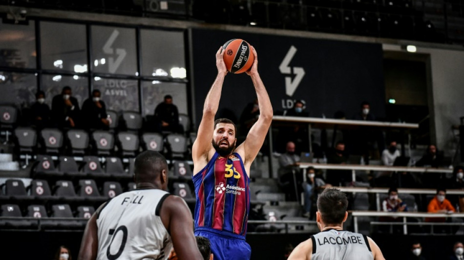Euroligue: pas de miracle pour l'Asvel, domin&eacute;e par le Bar&ccedil;a