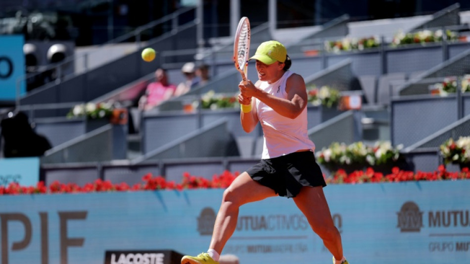 Swiatek survives Eala scare to start Madrid Open defence
