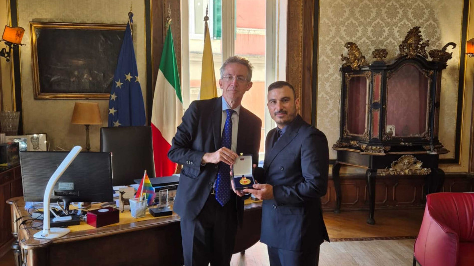 Manfredi premia Francesco Di Leva, '&egrave; un talento straordinario'