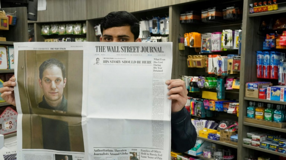 La famille d'un journaliste am&eacute;ricain d&eacute;tenu en Russie "continue &agrave; se battre" pour sa lib&eacute;ration