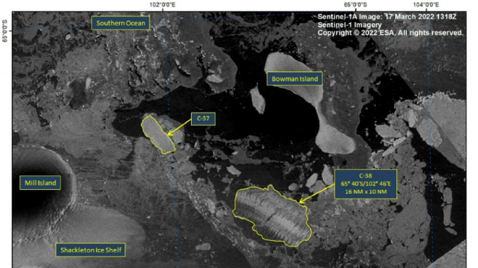Una barrera de hielo tan grande como Los &Aacute;ngeles se funde en la Ant&aacute;rtida