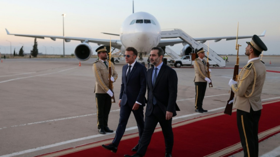 Macron in Syria on first post-Assad visit by West European head of state