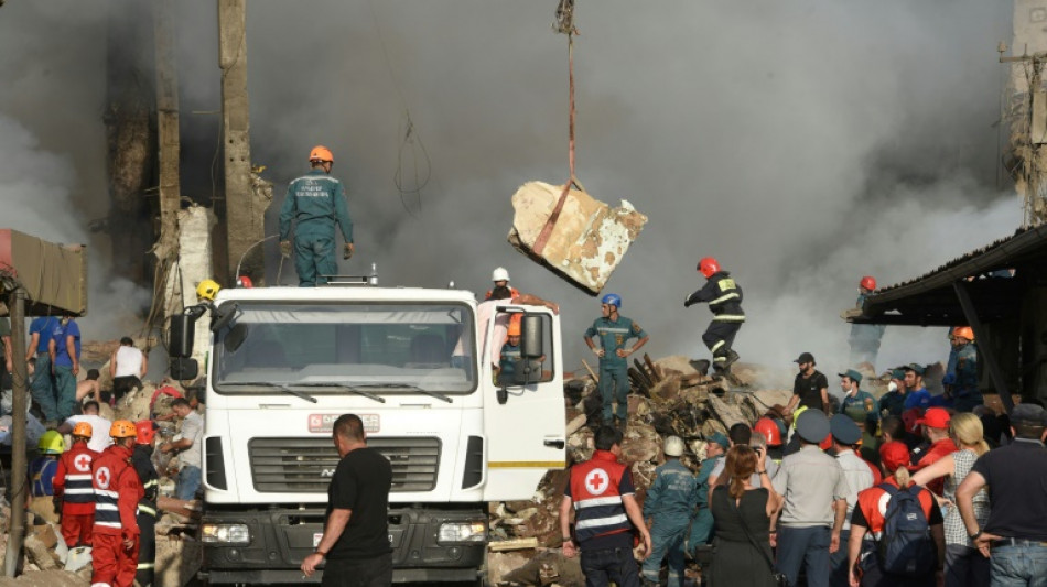 Sube a cinco muertos el balance de la explosi&oacute;n en Erev&aacute;n, capital de Armenia