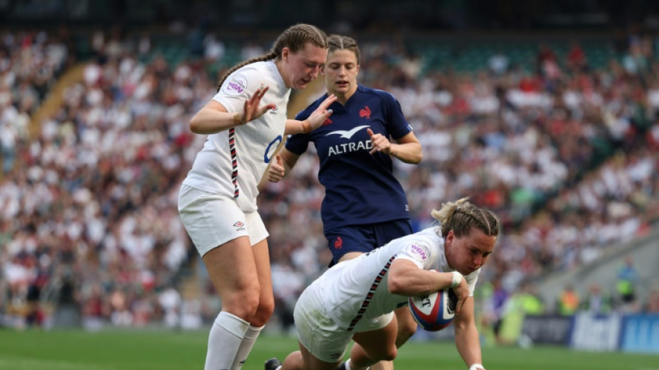 England survive France fightback to seal Women's 6 Nations slam