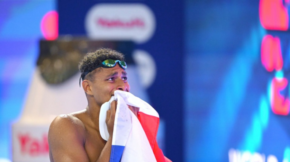 Mondiaux de natation: le Fran&ccedil;ais Yohann Ndoye-Brouard m&eacute;daill&eacute; de bronze sur 100 m dos 