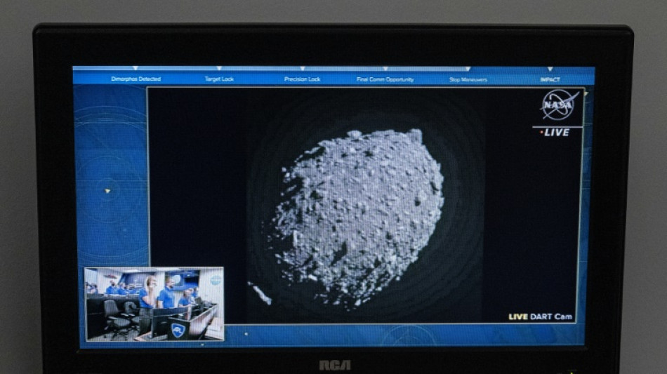 Nasa-Sonde Dart rast bei spektakul&auml;rem Experiment in Asteroiden