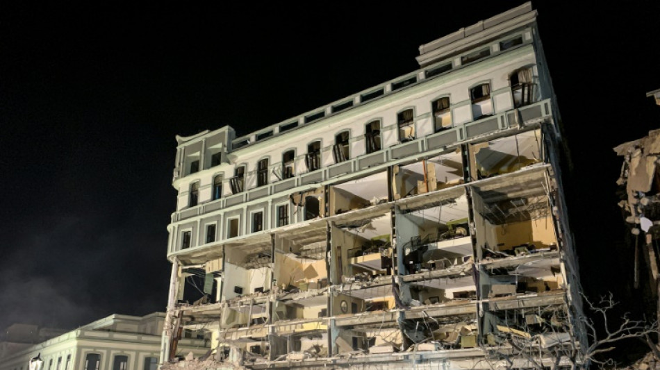 Explosion d'un h&ocirc;tel &agrave; Cuba: 26 morts, bilan provisoire revu &agrave; la baisse