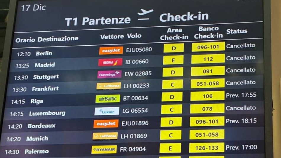 Sindacati, domani sciopero di 24 ore nel settore aereo