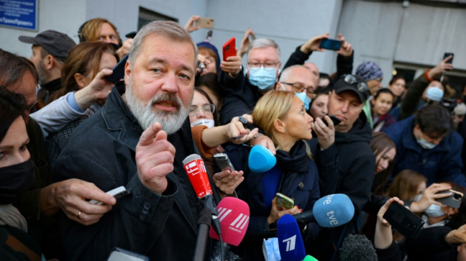 Russia brands Nobel winner Dmitry Muratov a 'foreign agent'