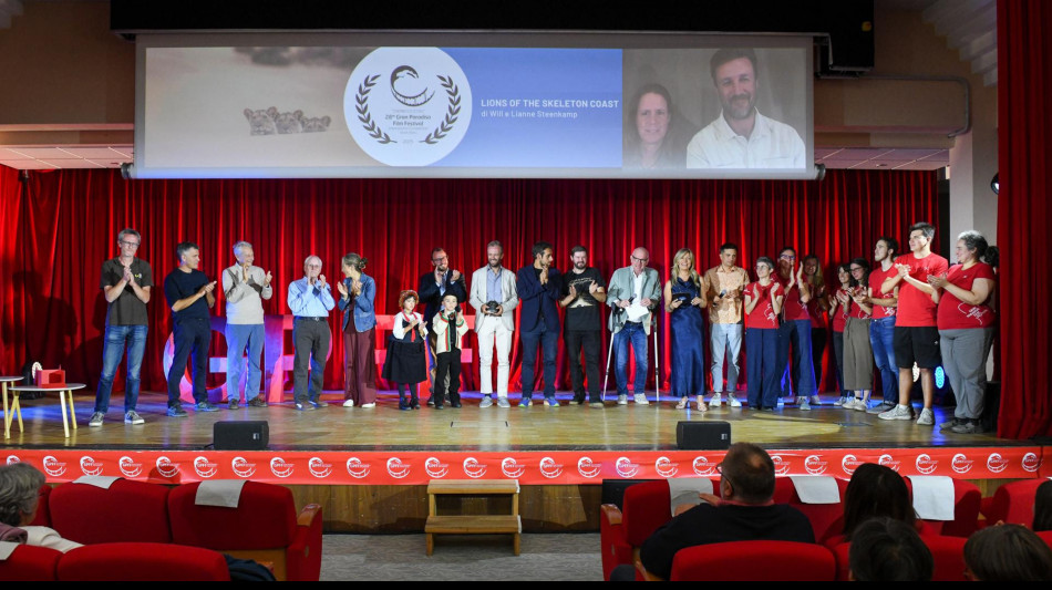 Gran Paradiso Film Festival, vince 'Lions of the Skeleton Coast'
