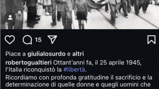 Gualtieri, celebro 25 aprile, un pensiero a Papa Francesco