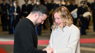 El presidente ucraniano, Zelenski, se reuni&oacute; con Meloni en Roma