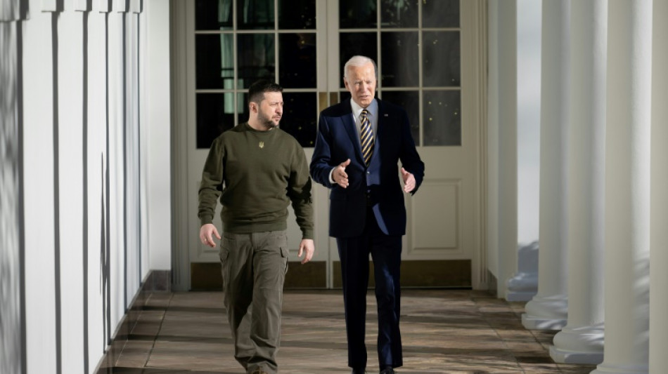 Biden et Zelensky, le duo qui n'avait rien d'&eacute;vident