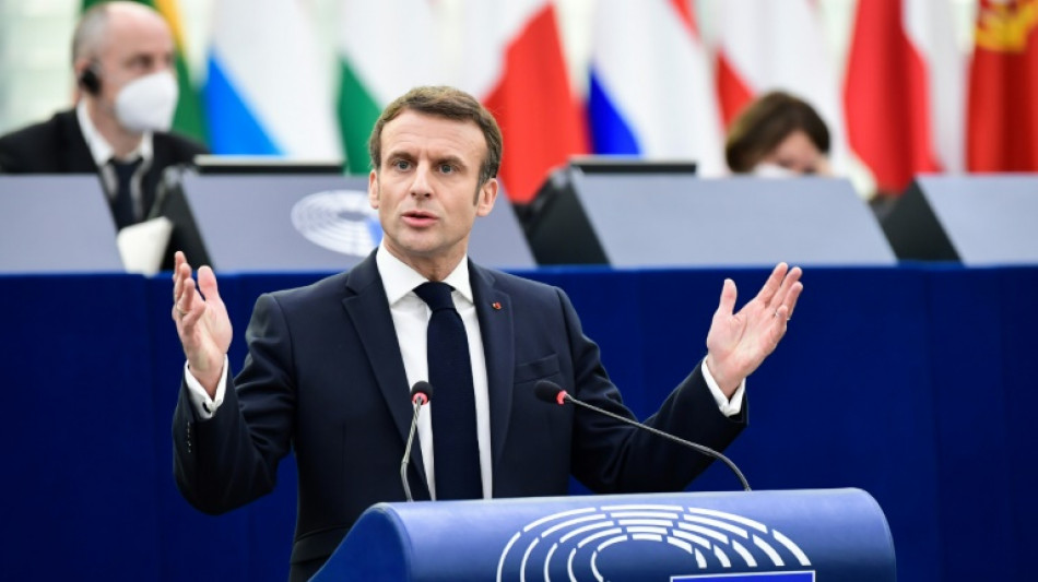Macron plaide pour "une Europe puissance d'avenir", les &eacute;lus doutent de sa capacit&eacute; d'action