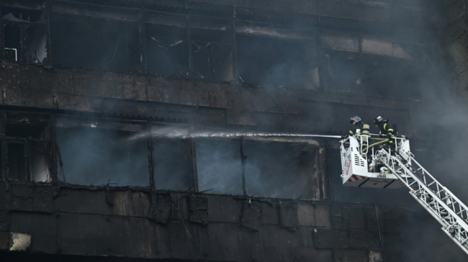 Ocho muertos en el incendio de un edificio en Mosc&uacute;