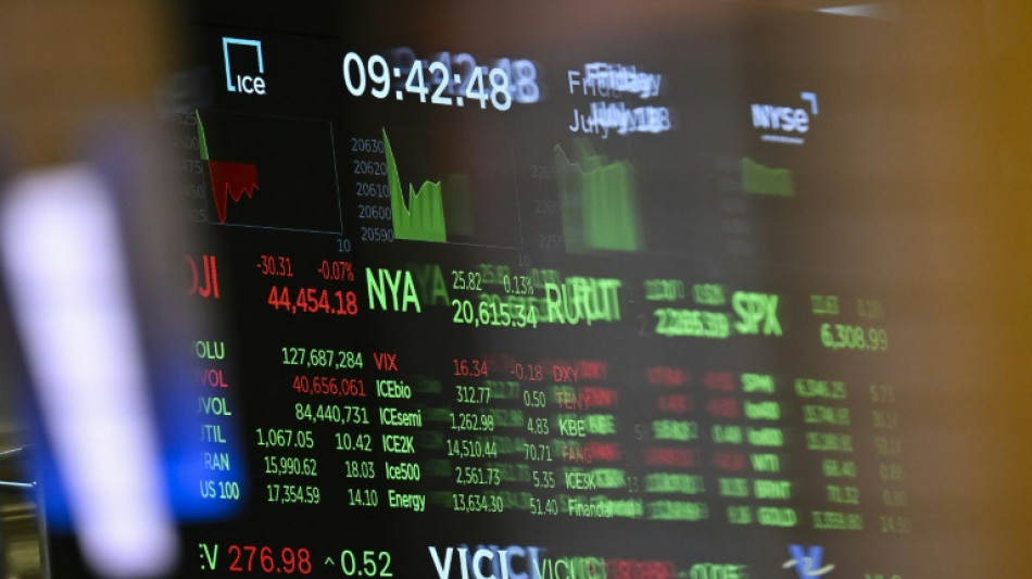 Wall Street termine en baisse malgr&eacute; de bons r&eacute;sultats d'entreprises