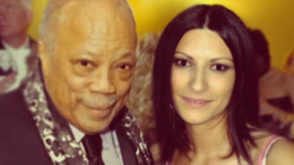 Pausini, Quincy Jones aveva il sorriso anche negli occhi