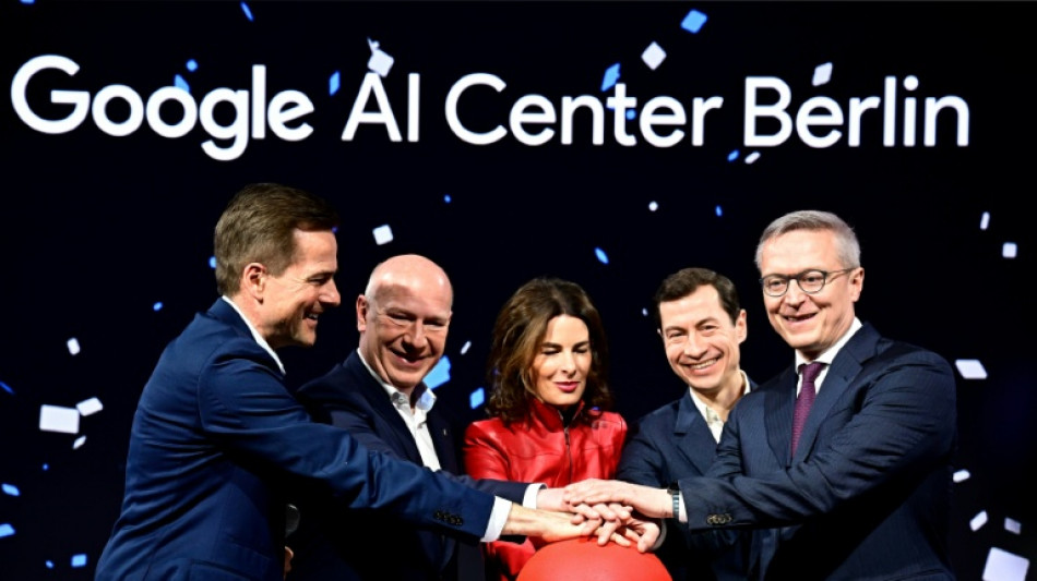 Google opens AI centre as Berlin defends US tech reliance
