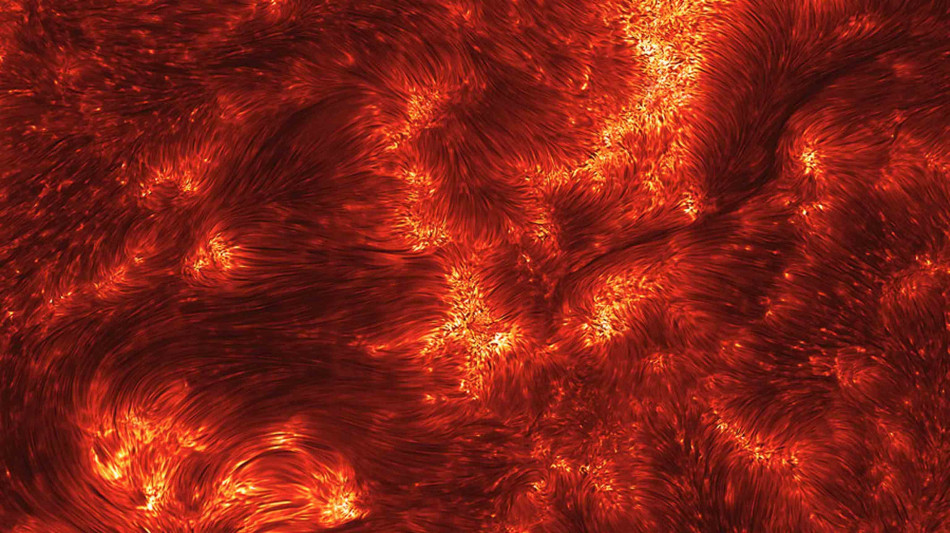 Immagine da record di un brillamento solare, mai cos&igrave; nitido