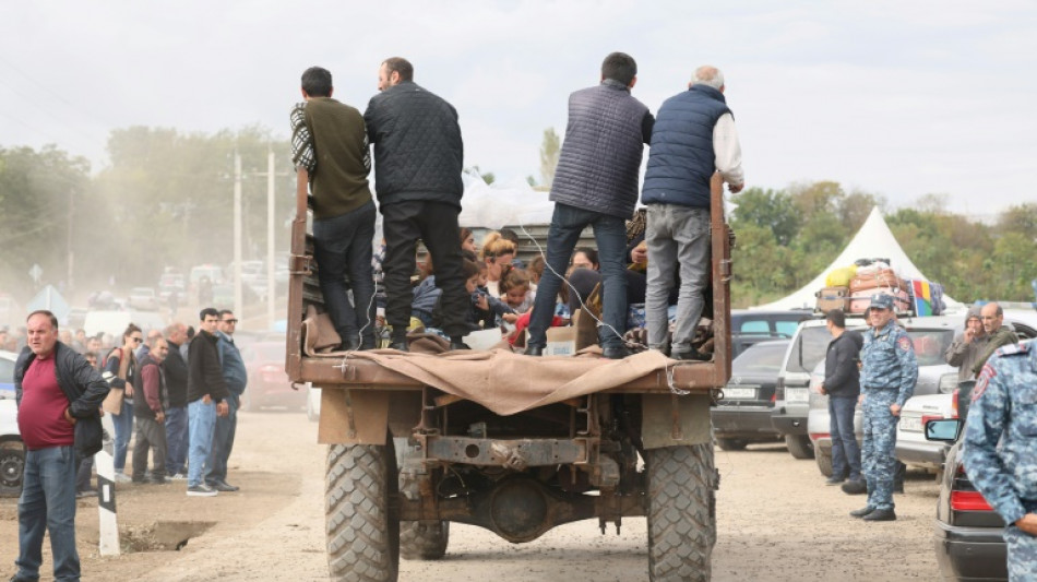 Karabakh exodus grows after offensive, as fuel blast kills 20