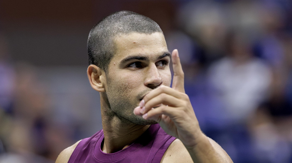 Us Open:Alcaraz, 'ora gioco tennis fantastico,mai cos&igrave; costante'